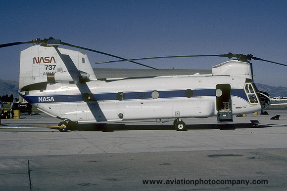 NASA/US Army Vertol CH-47C Chinook NASA-737 (1988)