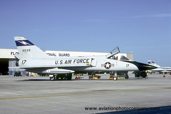 USAF Florida ANG 159 FIS Convair F-106A Delta Dart 59-0126 (1984)