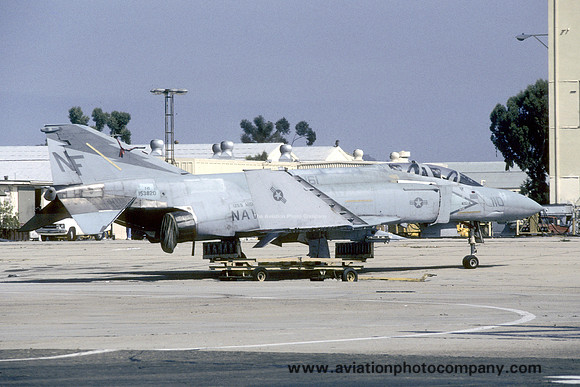 US Navy VF-161 McDonnell F-4S Phantom 153820/NF-110 (1986)
