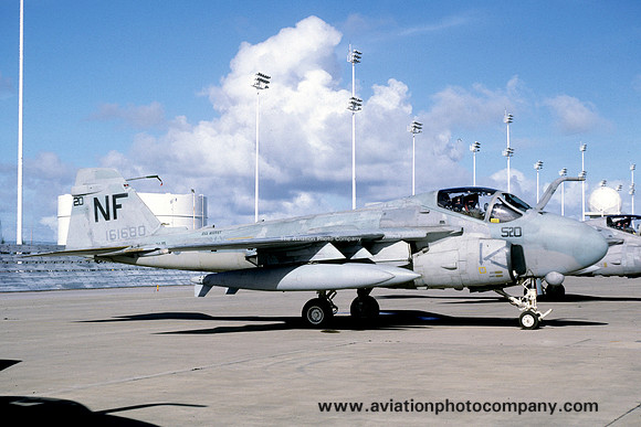 US Navy VA-115 Grumman A-6E Intruder 161680/NF-520 (1987)