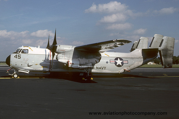 US Navy VRC-40 Grumman C-2A Greyhound 162166/45 (1988)