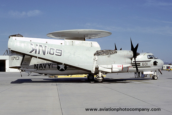 US Navy VAW-113 Grumman E-2B Hawkeye 151713/NK-601 (1981)
