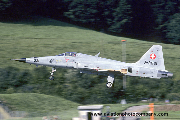 Swiss Air Force 13 Staffel Northrop F-5E Tiger II J-3031 (1989)