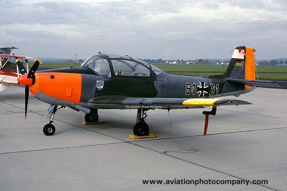 West German AF Piaggio P-149D 91+61 (1985)
