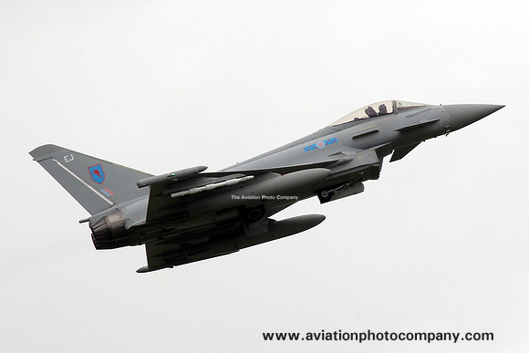 RAF 6 Squadron BAE Typhoon FGR.4 ZK300/EJ (2011)