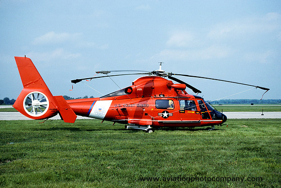 US Coast Detroit Aerospatiale HH-65A Dolphin CG6580 (1992)