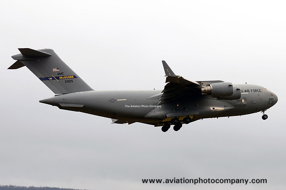 USAF 305/514 AMW McDonnell Douglas C-17A 03-3125 at Ramstein (2013)