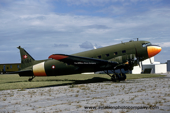 Danish Air Force Douglas C-47B K-684 (1984)