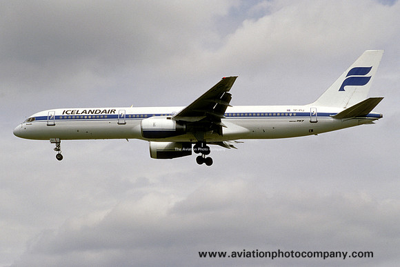 Icelandair Boeing 757-200 TF-FIJ at London Heathrow (1998)