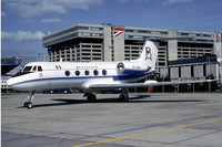 Bank of Mexico Gulfstream II XC-MEX at Heathrow (1979)