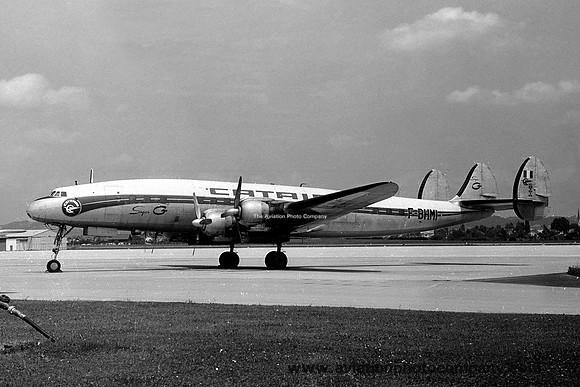 Catair Lockheed L-1049G Constellation F-BHMI (1970)