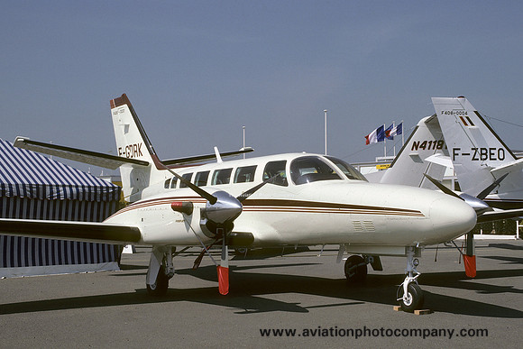 Reims/Cessna F406 Caravan II F-GDRK at the Paris Air Show (1985)