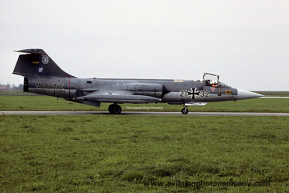 German Navy MFG2/LVR1 Lockheed F-104G Starfighter 21+32 (1986)