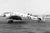 US Navy Sigonella Beech UC-45J Expeditor 67218 at RAF Luqa