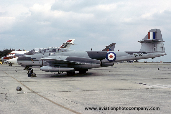 RAF RSRE Gloster Meteor NF.11 WD790 (1976)