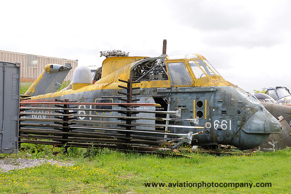 Royal Navy Westland Wessex HAS.3 XS149 at the Helicopter Museum Weston-super-Mare (2012)