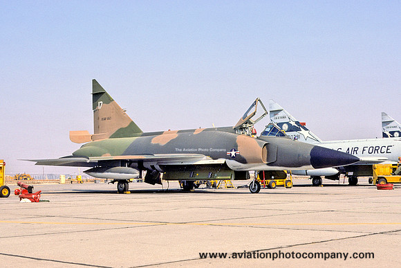USAF California ANG 196 FIS Convair F-102A Delta Dagger 56-1121 (1974)