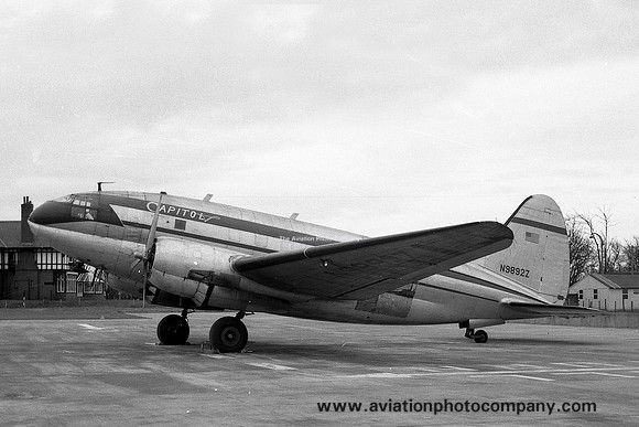 Capitol Curtiss C-46 N9892Z (1971)