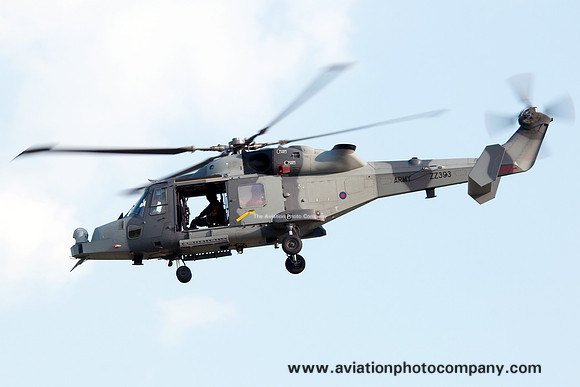 AAC 652 Squadron Agusta Westland Wildcat AH.1 ZZ393 at the Yeovilton Airshow (2014)