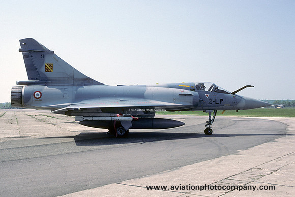 French Air Force EC3/2 Dassault Mirage 2000C 31/2-LP (1987)