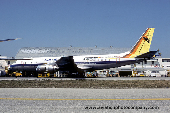APA International Air Cargo Douglas DC-8-55 EC-BMV (1984)