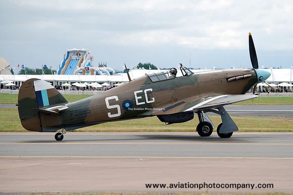 RAF Battle of Britain Memorial Flight Hawker Hurricane IIC PZ865 at RIAT Fairford (2014)