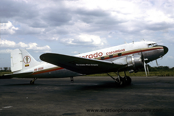 El Dorado Colombia Douglas C-47A HK-2666 (1986)