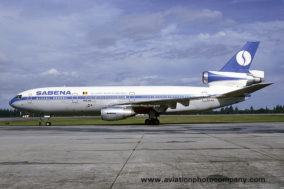 Sabena Douglas DC-10-30 OO-SLE (1985)
