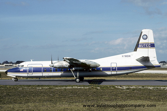 AUTEC Fairchild FH-227 N7801M (1985)