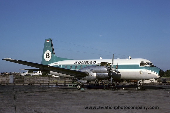 Bouraq Indonesia Hawker Siddeley HS.748 PK-IHC (1980)