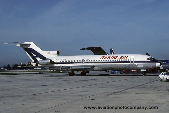 Arrow Air (leased from VASP) Boeing 727-200 PP-SNG (1986)
