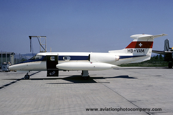 Learjet 23 HB-VAM (1972)