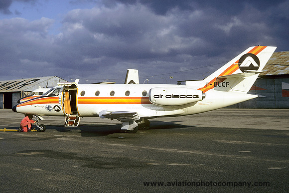 Air Alsace Aerospatiale Corvette F-BUPQ (1974)