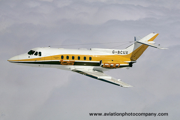 Hawker Siddeley HS125-600B G-BCUX (1975)