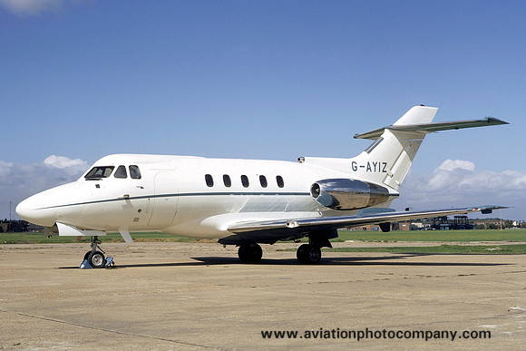 Hawker Siddeley HS125-403B G-AYIZ (1970)