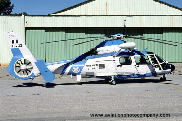 Greek Coast Guard Aerospatiale SA.365N3 HC-32 (2007)