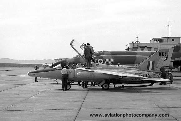 RAF 4 FTS Folland Gnat T.1 XS110/103 (1969)