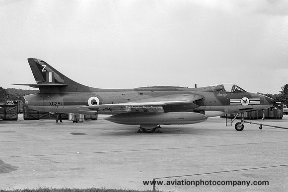 RAF 20 Squadron Hawker Hunter FGA.9 XG291/Z (1967)