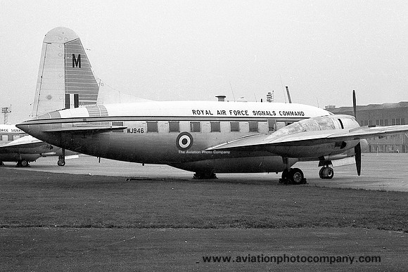 RAF 115 Squadron Vickers Varsity T.1 WJ946/M (1966)