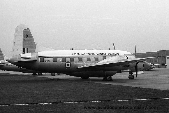 RAF 115 Squadron Vickers Varsity T.1 WJ911/X (1966)