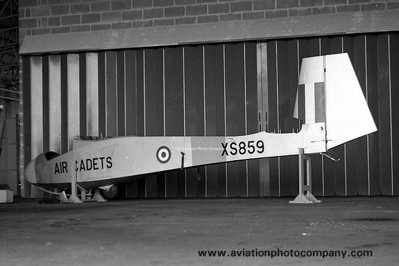 RAF Air Cadets 644 Glider Squadron Slingsby Swallow (1973)