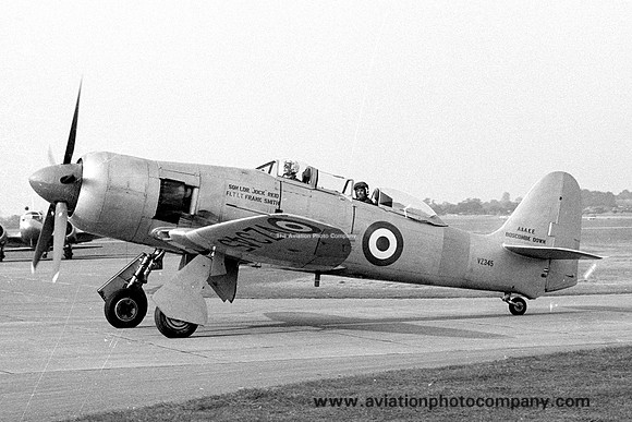 A&AEE Boscombe Down Hawker Sea Fury T.20 VX345 (1982)