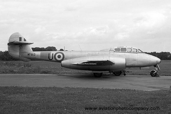 RAF Gloster Meteor T.7 WF813/U (1957)
