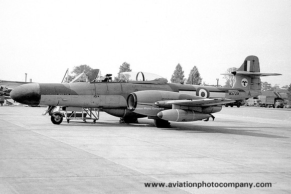 RAF 25 Squadron Gloster Meteor NF.14 WS729/A