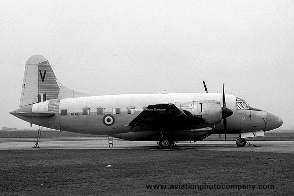 RAF 5 FTS Vickers Varsity T.1 WF413/V (1968)