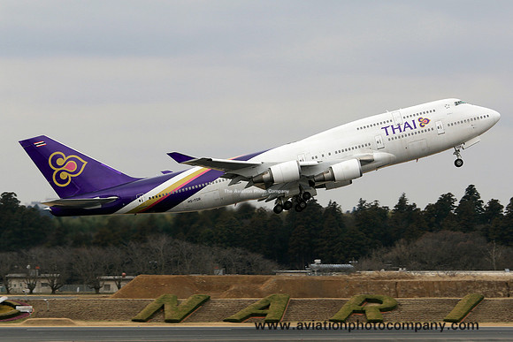 Thai Airways International Boeing 747-400 HS-TGR (2015)