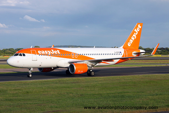 easyJet Airbus A320-200 G-EZPR at Manchester (2017)