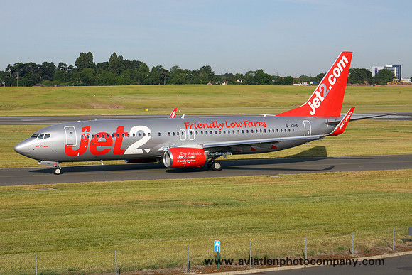 Jet2 Boeing 737-800 G-JZHS at Birmingham IAP (2017)