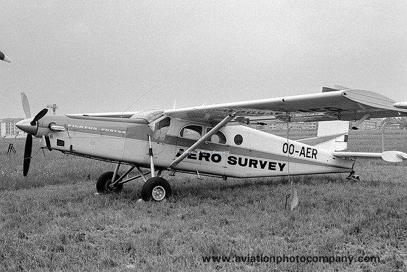 Aero Survey Pilatus PC-6 Porter OO-AER (1976)