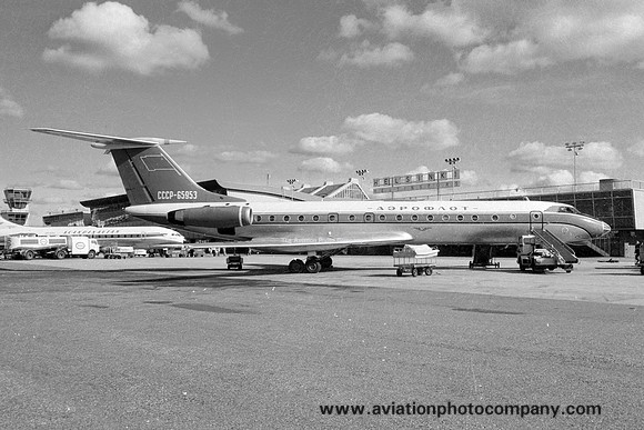 Aeroflot Tupolev Tu-134 CCCP-65953 at Helsinki IAP (1973)